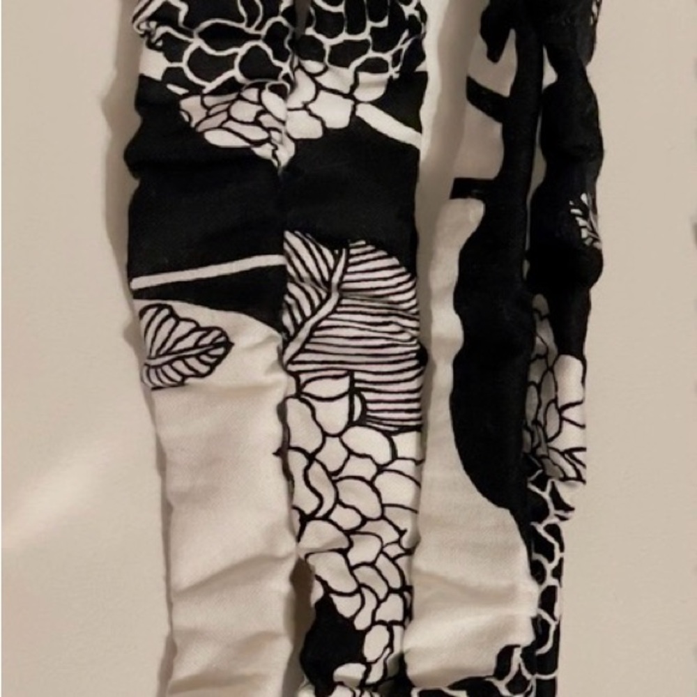Black and White Floral